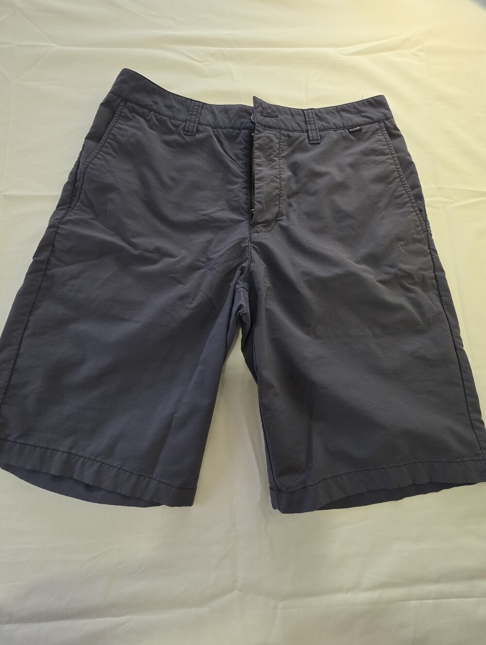 TravisMathew Beck Performance Golf Shorts - Blue - Size 32 - Prestige 777
